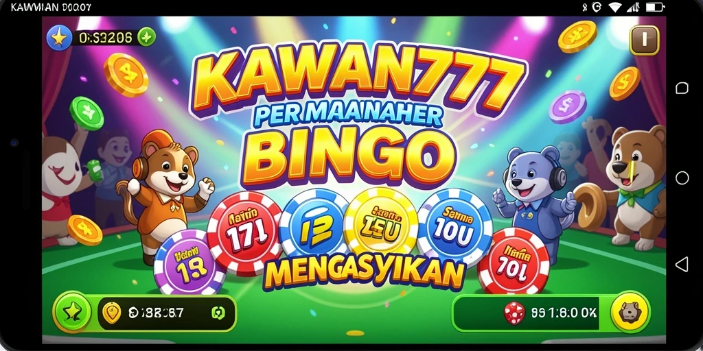 Tampilan gameplay seru di KAWAN777 saat bermain Bingo.