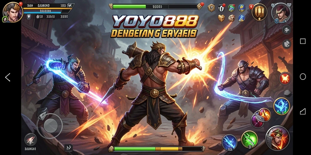Gameplay seru dengan pertarungan karakter unik di YOYO88.